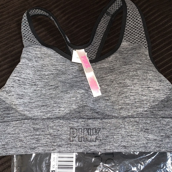Pink Victoria’s Secret Sz S Bra,S XS BLK LEGGINGS - Picture 2 of 6